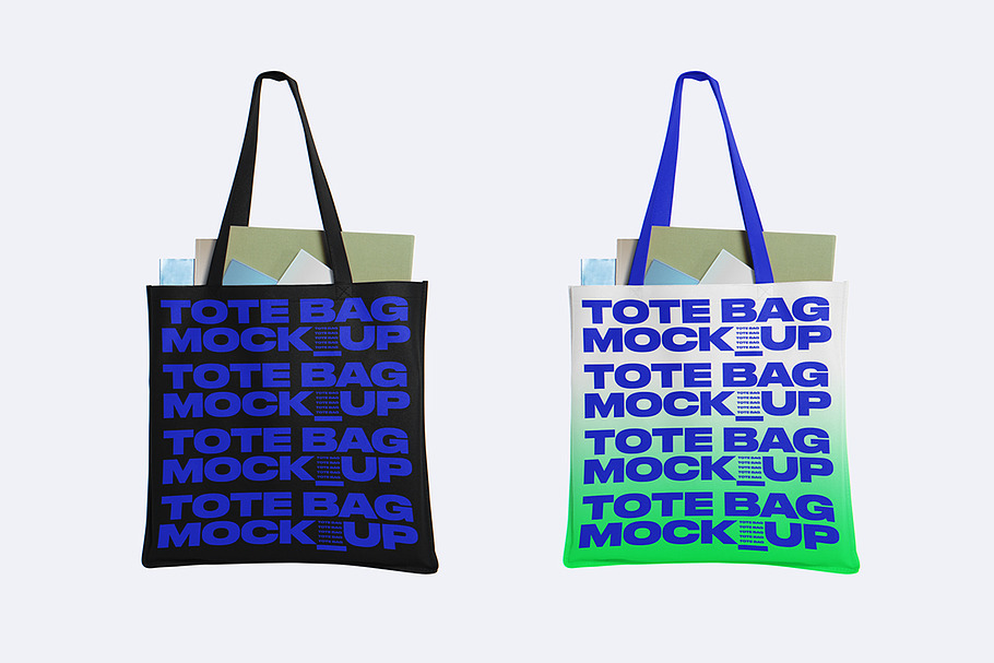 Canvas Tote Bag Mock-up vol. 1 in Product Mockups - product preview 8