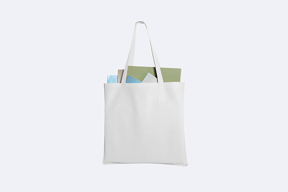 Canvas Tote Bag Mock-up vol. 1 in Product Mockups - product preview 2