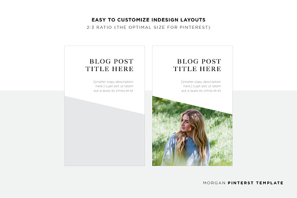 Morgan Pinterest Template in Pinterest Templates - product preview 4