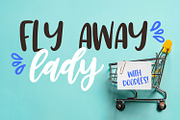 Fly Away Lady - A Font Trio