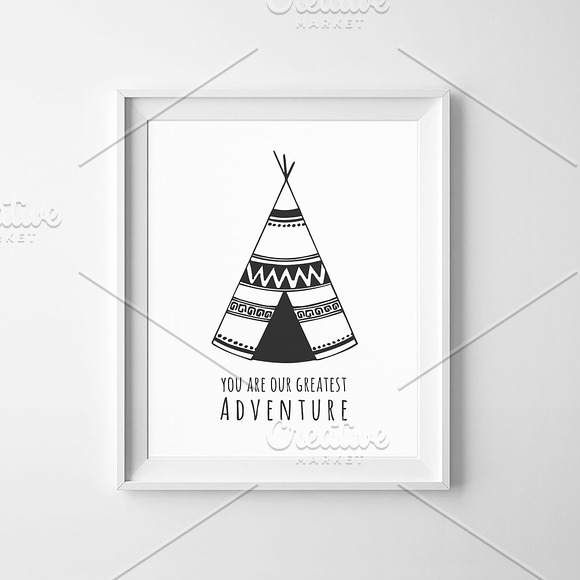 Tribal - Hand Drawn design elements in Illustrations - product preview 4