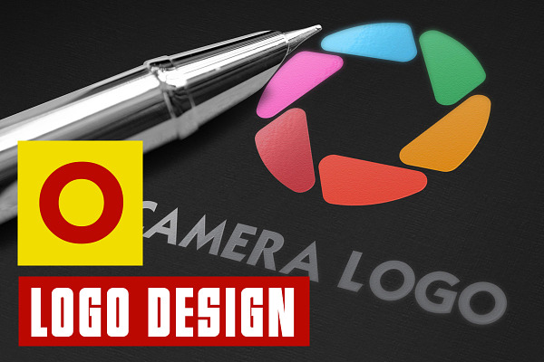 O logo design - Camera Logo Design