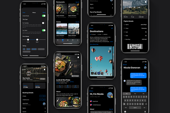 CaDeep - iOS App Design UI Kit in App Templates - product preview 5