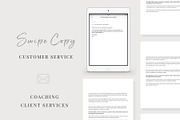 Email Swipe-Copy | Client Services