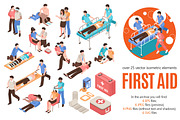First Aid Isometric Set
