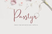 Passtyn - Handwritten Font Duo