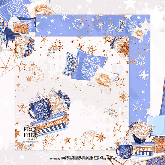 Winter Fashion Cozy Paper Pack in Patterns - product preview 3