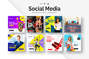 Social Media Promotional Banners