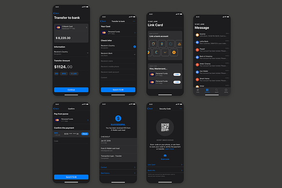 Cadeep - Finance App UI Kit design in UI Kits and Libraries - product preview 6