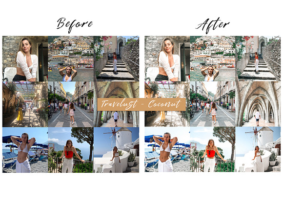 8 Mobile Lightroom Presets Travelust in Add-Ons - product preview 2