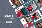 Modern Social Media Kit (Vol. 28)