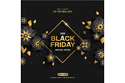 Black Friday sale frame