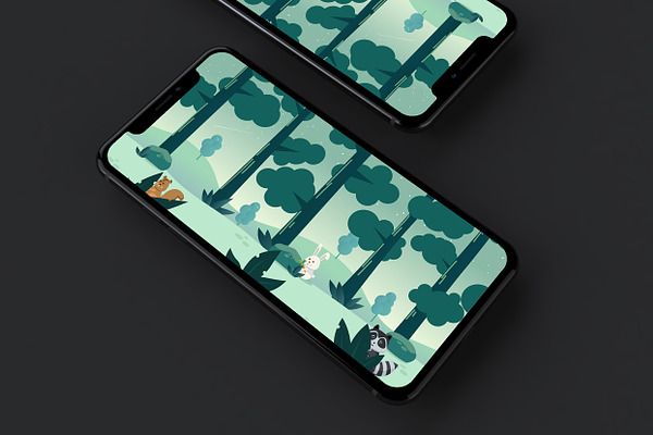 Forest Friends Background