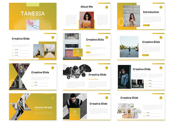 Tanesia - Google Slide Template in Google Slides Templates - product preview 1