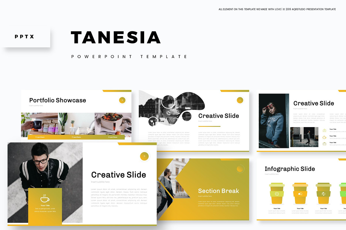 Tanesia - Powerpoint Template in PowerPoint Templates - product preview 8