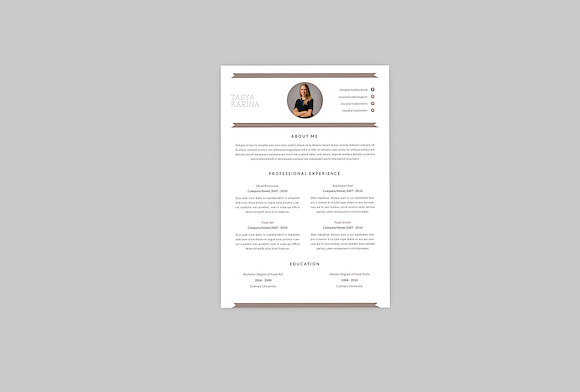 Fine Resume Designer in Resume Templates - product preview 1