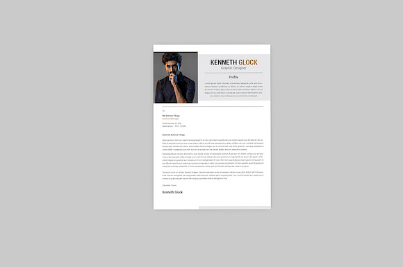 Brave CV Resume Designer in Resume Templates - product preview 2