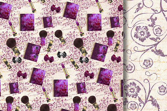 Halloween paper pack purple papers in Textures - product preview 1