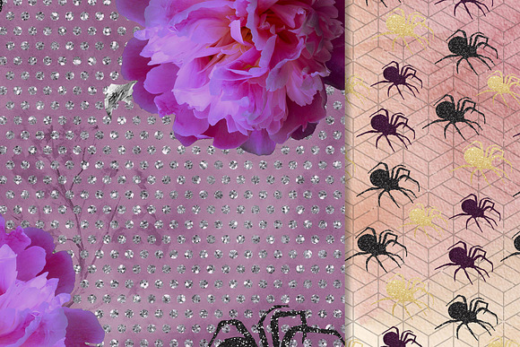Halloween paper pack purple papers in Textures - product preview 4