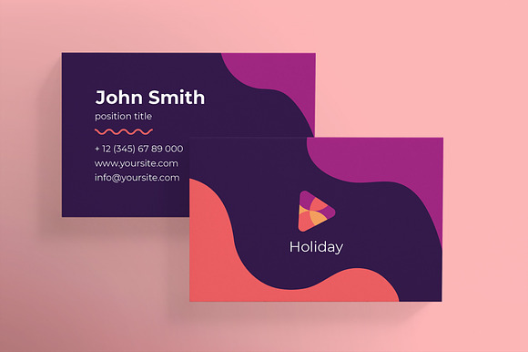 Event Management Business Card in Business Card Templates - product preview 1
