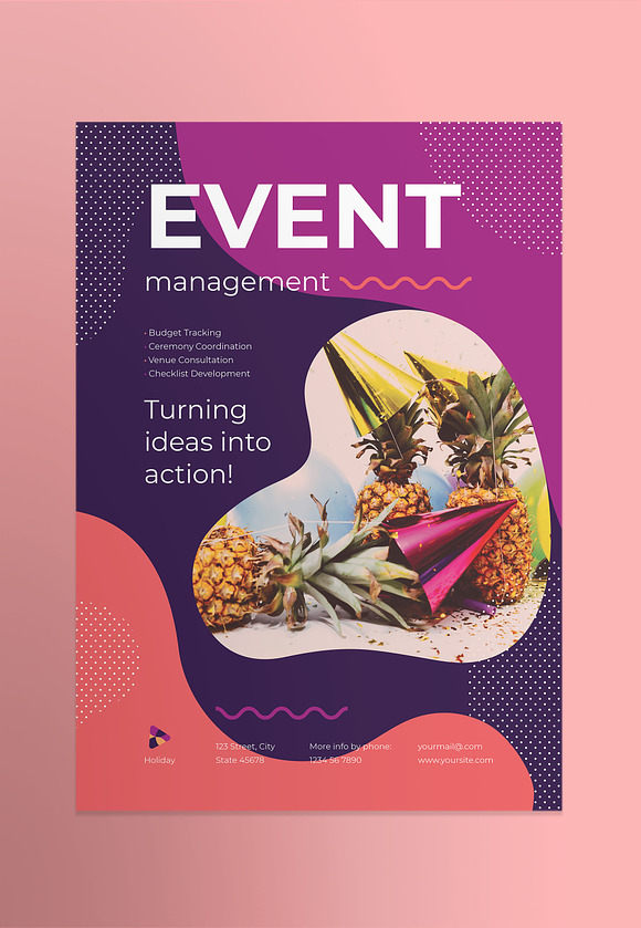 Event Management Print Pack in Invitation Templates - product preview 9