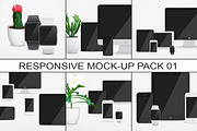 Responsive Mock-Up Pack 01