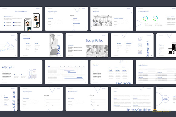 Project Proposal for Google Slides in Google Slides Templates - product preview 2