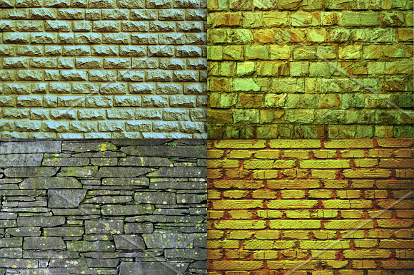 Old  Grunge Brick Wall Texture in Textures - product preview 2