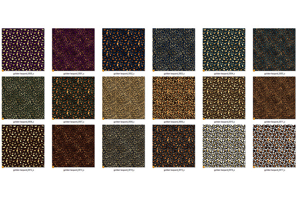 Golden Leopard Digital Paper in Patterns - product preview 2