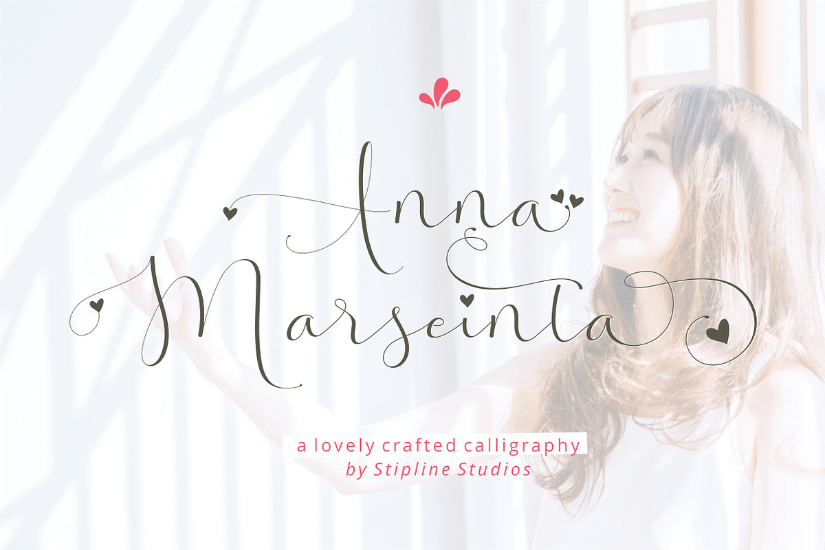 Anna Marseinta * in Script Fonts - product preview 8