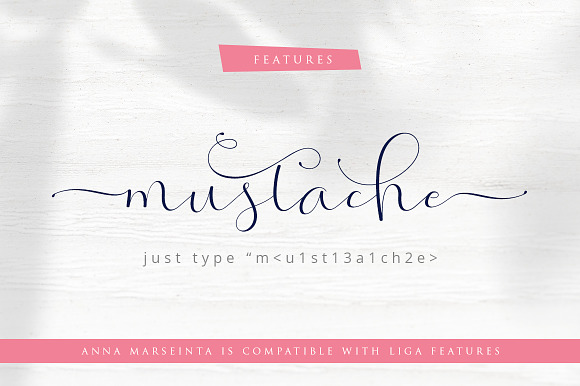 Anna Marseinta * in Script Fonts - product preview 4