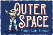 Outer Space Font + BONUS