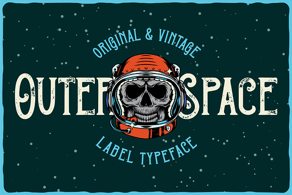 Outer Space Font + BONUS in Blackletter Fonts - product preview 4