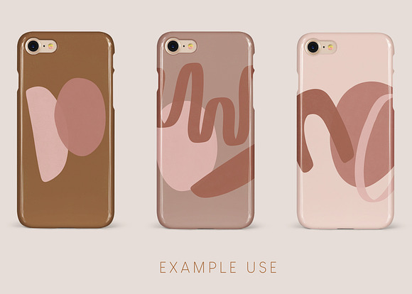 Painted Abstract Shapes - Blush in Illustrations - product preview 7