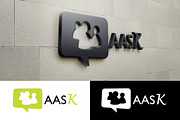 AASK - Chatting Logo Template