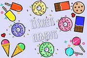 13 Sweets Elements