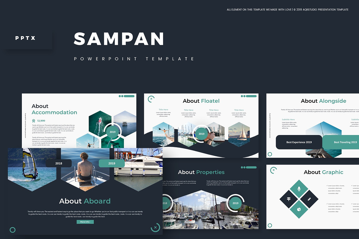 Sampan - Powerpoint Template in PowerPoint Templates - product preview 8