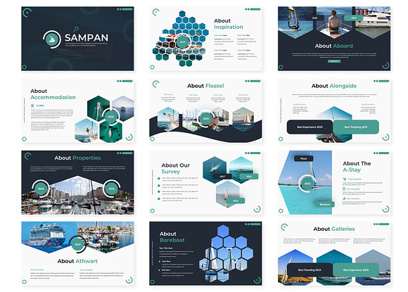 Sampan - Powerpoint Template in PowerPoint Templates - product preview 1