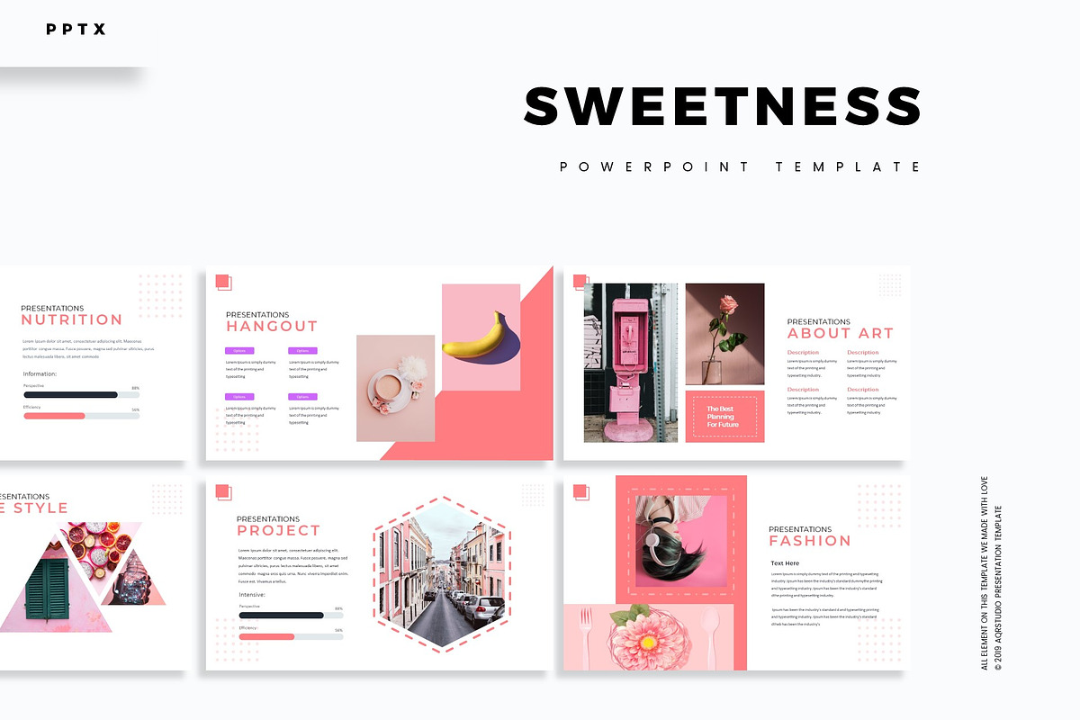 Sweetness - Powerpoint Template in PowerPoint Templates - product preview 8