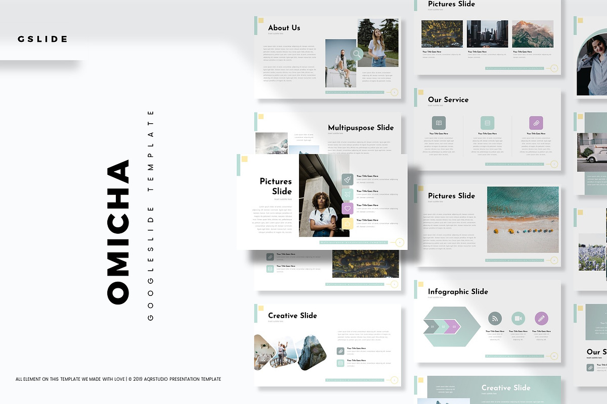 Omicha - Google Slide Template in Google Slides Templates - product preview 8