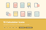 15 Calculator Icons