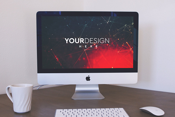 Apple Imac Mock-up Bundle #05 in Product Mockups - product preview 1