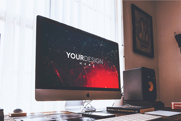 Apple Imac Mock-up Bundle #06 in Product Mockups - product preview 4