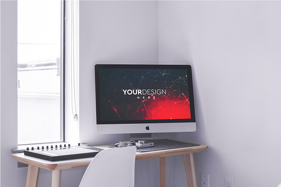 Apple Imac Mock-up Bundle #06 in Product Mockups - product preview 5