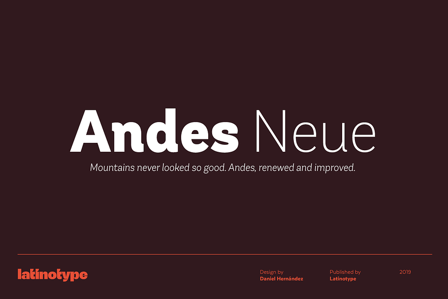 Andes Neue - Intro Offer 79% off in Sans-Serif Fonts - product preview 8