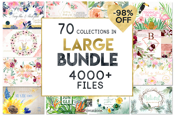 -98% Off Graphic Bundle 70 sets in 1 in Illustrations - product preview 39