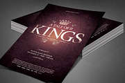 A Tale of Two Kings Church Flyer