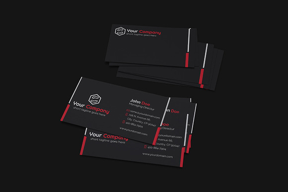 Simple Professional Business Card 05 in Business Card Templates - product preview 4