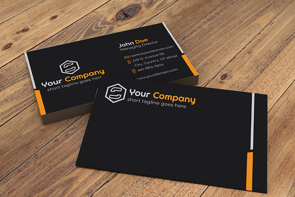 Simple Professional Business Card 05 in Business Card Templates - product preview 6