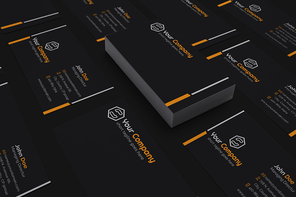 Simple Professional Business Card 05 in Business Card Templates - product preview 8